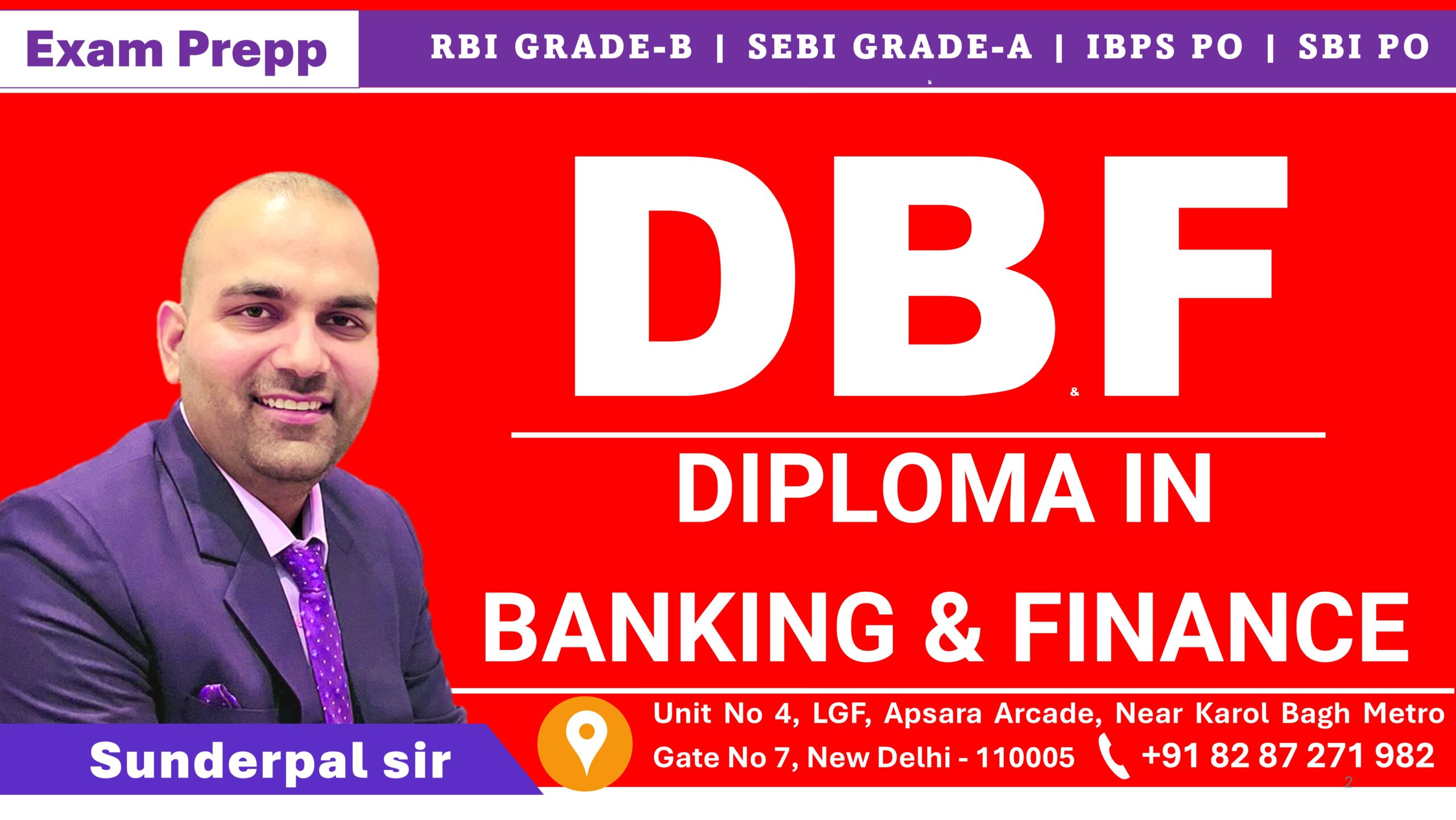 DBF – DIPLOMA IN BANKING & FINANCE (2025)