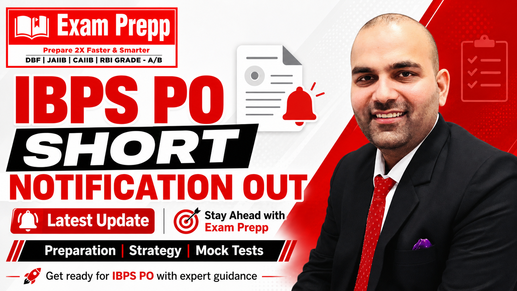 IBPS PO Short Notification Out 2026: Registration Starts from 1 July