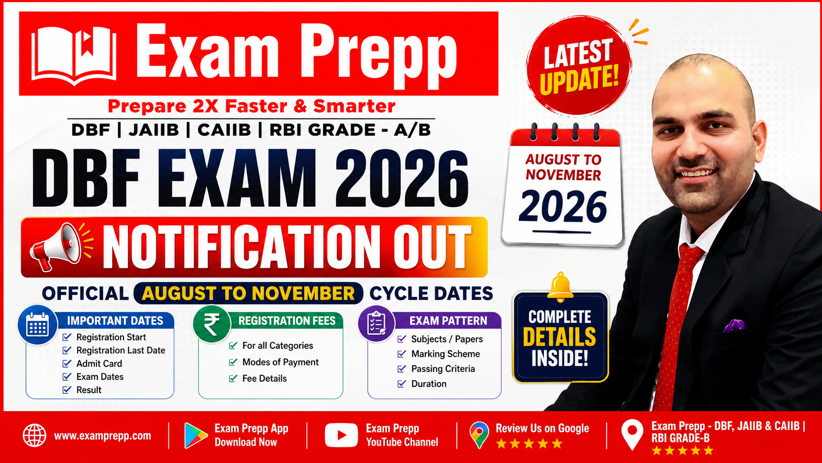 DBF Exam 2026 Notification, DBF Exam 2026, DBF August November Cycle, DBF November 2026 Exam, DBF Registration 2026, DBF Fees 2026, DBF Exam Dates 2026, DBF Exam Pattern 2026, DBF Passing Criteria, IIBF DBF Exam, Diploma in Banking and Finance, DBF Preparation, DBF Mock Test, Exam Prepp, Exam Prep, ExamPrep, ExamPrepp, DBF Prepp
