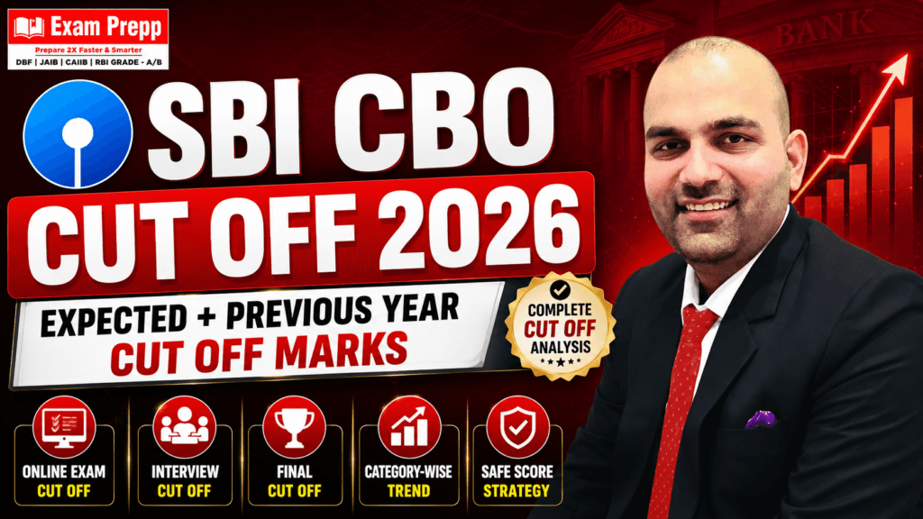 SBI CBO Cut Off 2026: 5 Important Expected & Previous Year Marks