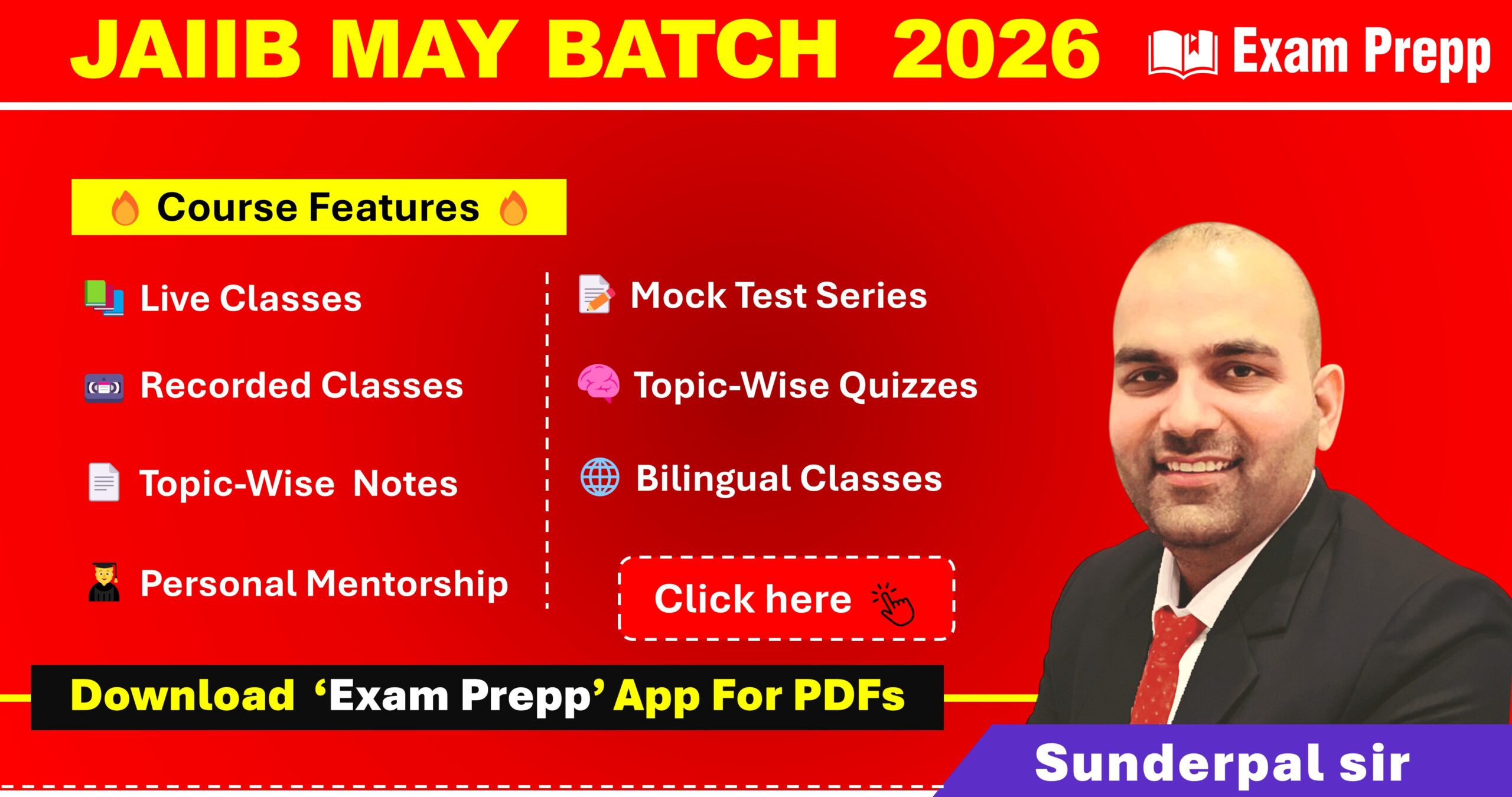Exam Prepp JAIIB May 2026 Full Course cover