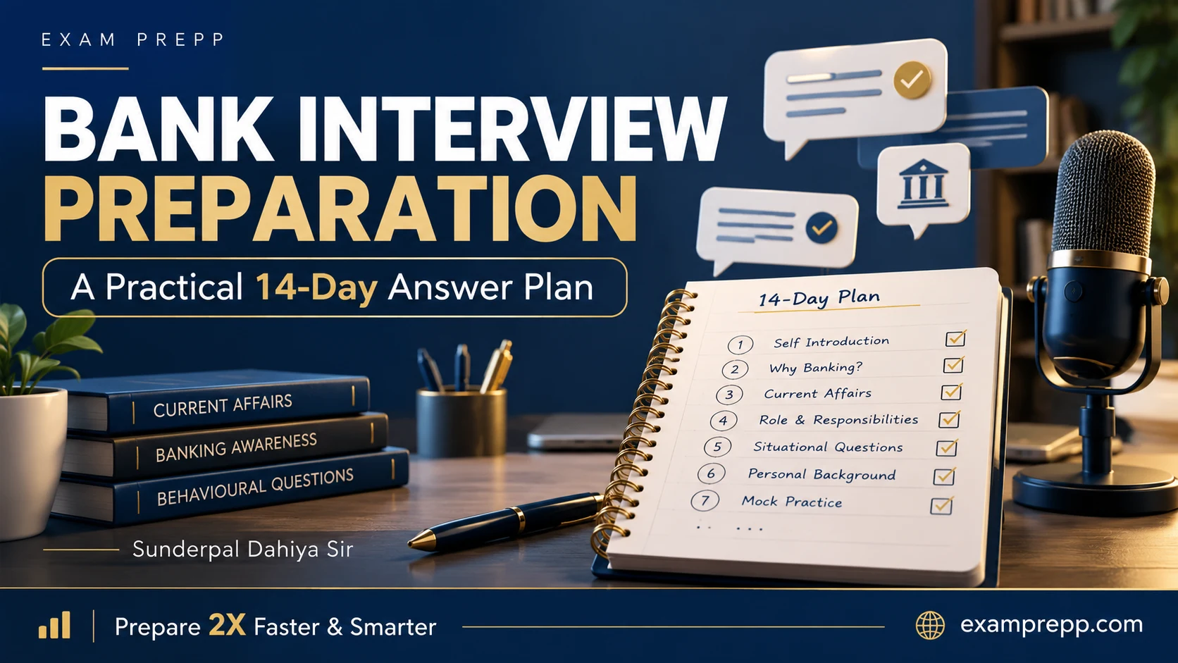 Bank Interview Preparation: A Practical 14-Day Answer and Revision Plan — Exam Prepp preparation guide