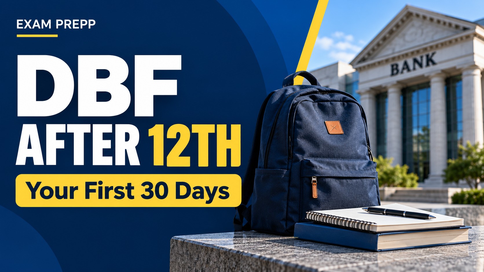 DBF After 12th: A 30-Day Starter Plan Before You Commit