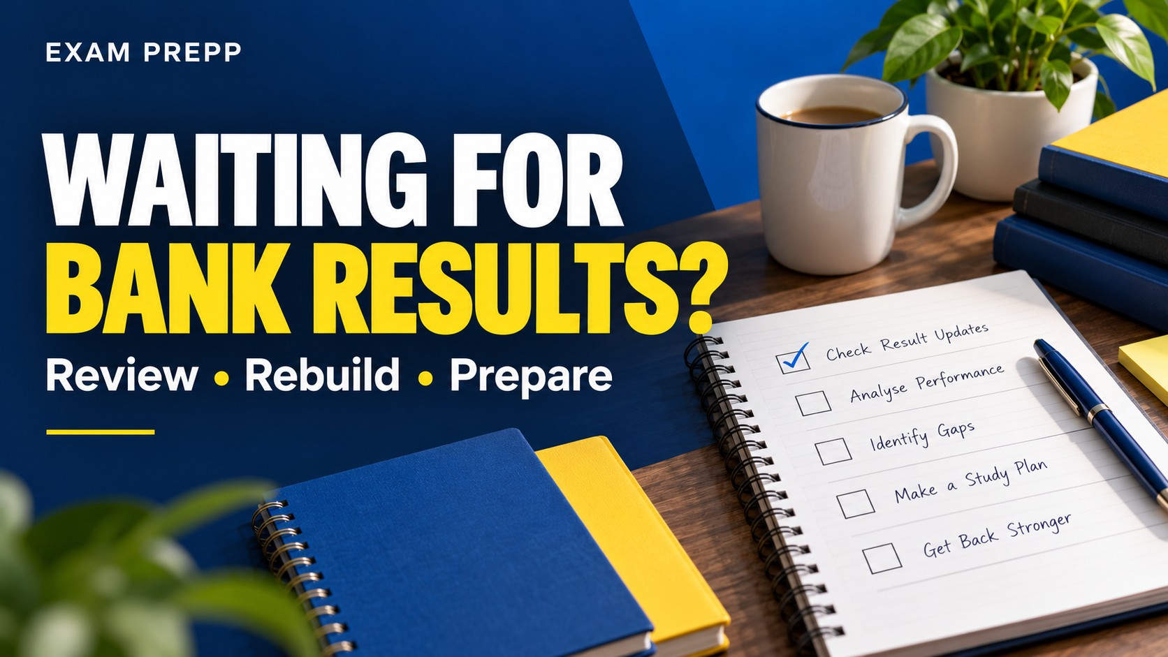 Missed Bank Exam Selection or Waiting for Results? A Productive DBF Decision Plan
