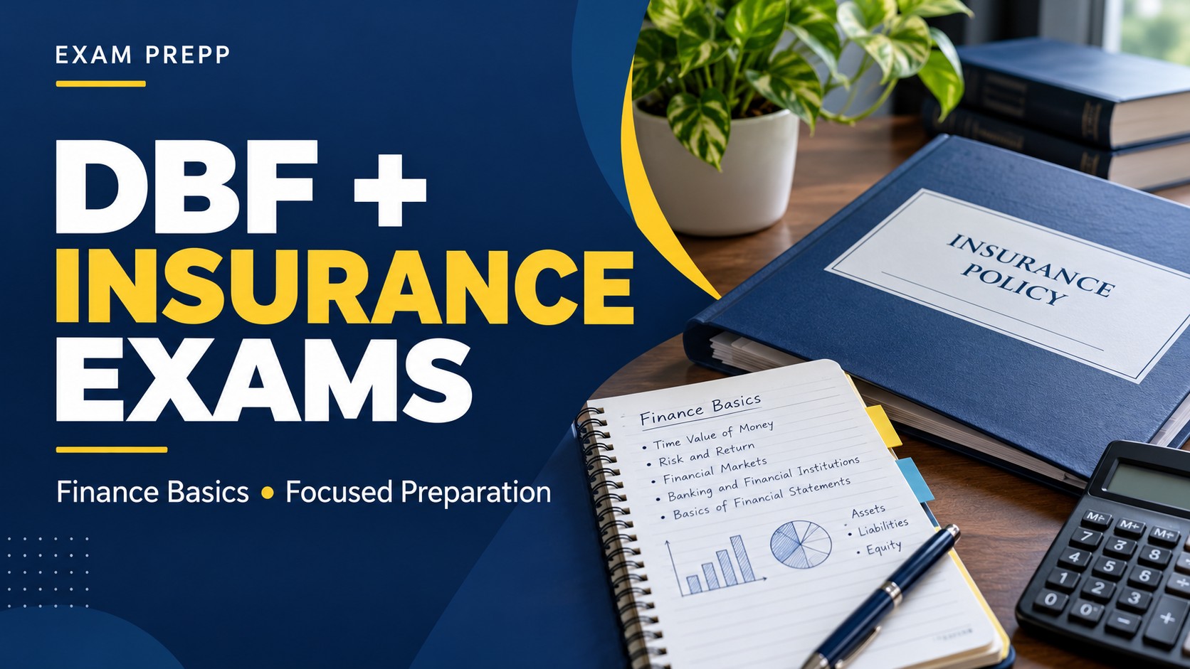 DBF for LIC, NICL and NIACL Aspirants: Build Finance Basics Without Missing Insurance Topics