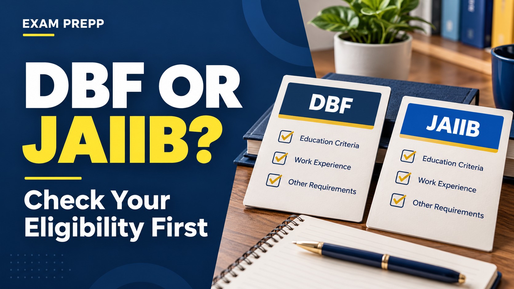 Working in a Bank or NBFC? Check DBF vs JAIIB Eligibility Before Enrolling