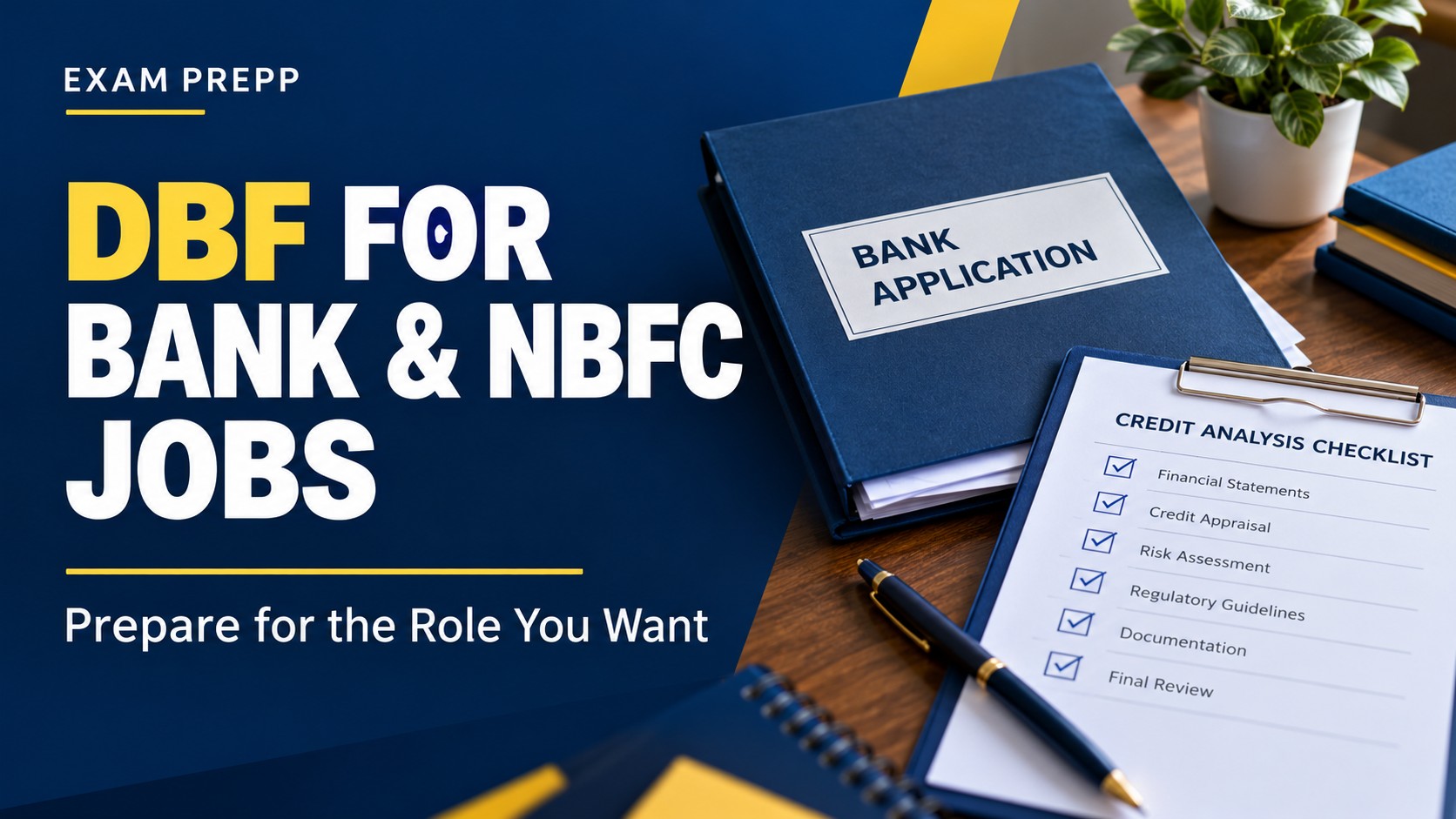 DBF for Private Bank and NBFC Jobs: A Role-Specific Application Checklist