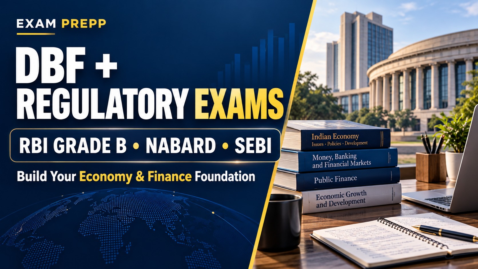 How DBF helps RBI Grade B, NABARD and SEBI preparation