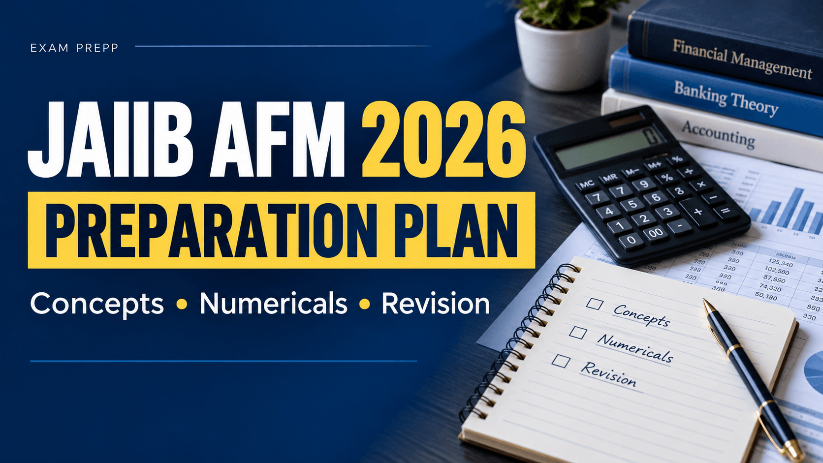 JAIIB AFM Preparation 2026: Important Topics, Numericals & Revision Strategy